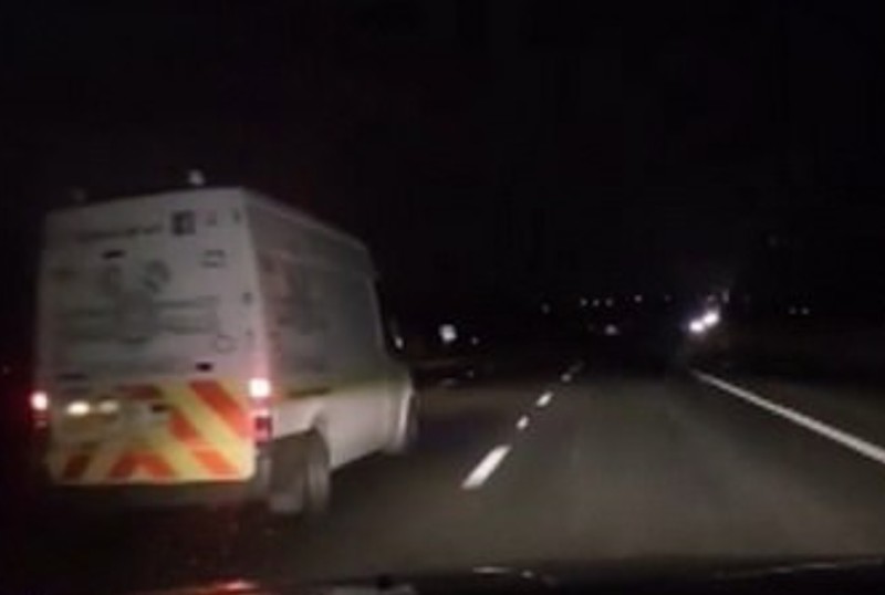 Other image for Police probe M1 road rage van incident